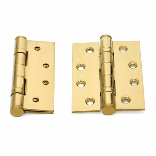 Polished gold door hinge luxury door thicker stainless steel door hinge